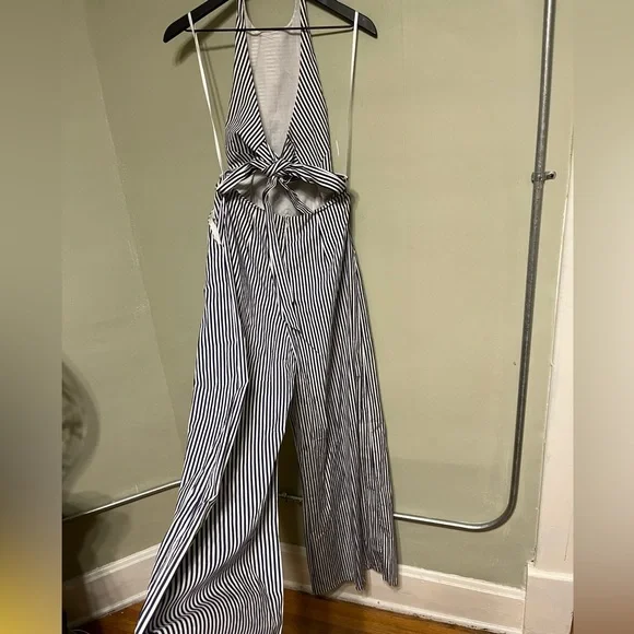 Martin GrantKnotted Halter Neck Jumpsuit